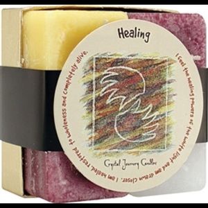 Crystal Journey Candles Herbal Gift Set - Healing